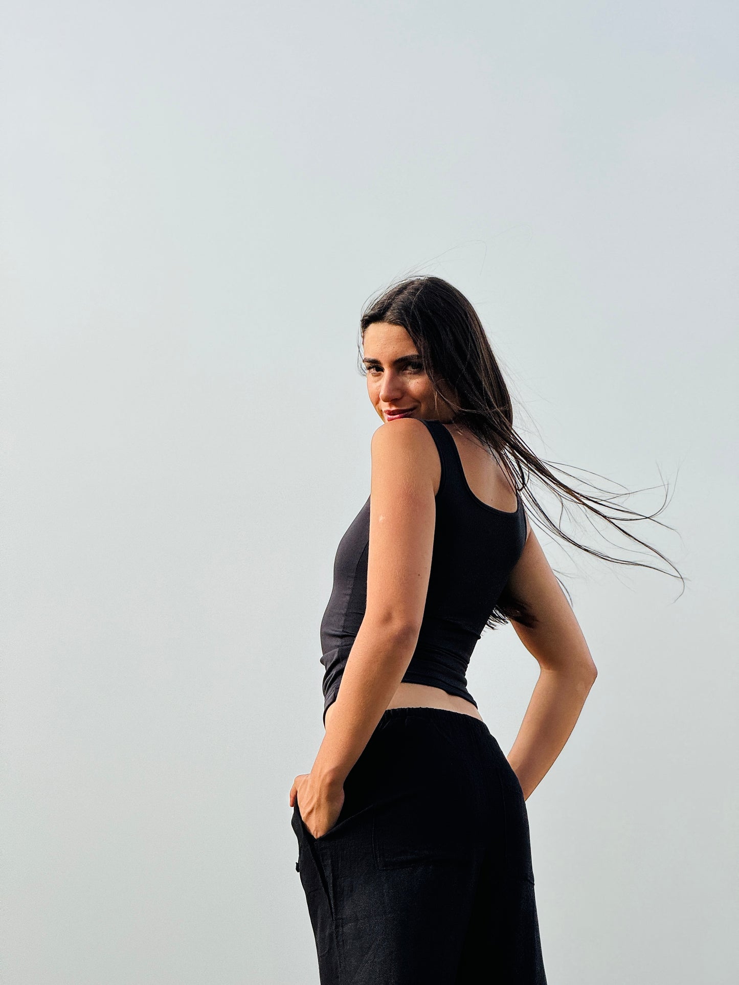 SQUARE NECK TOP