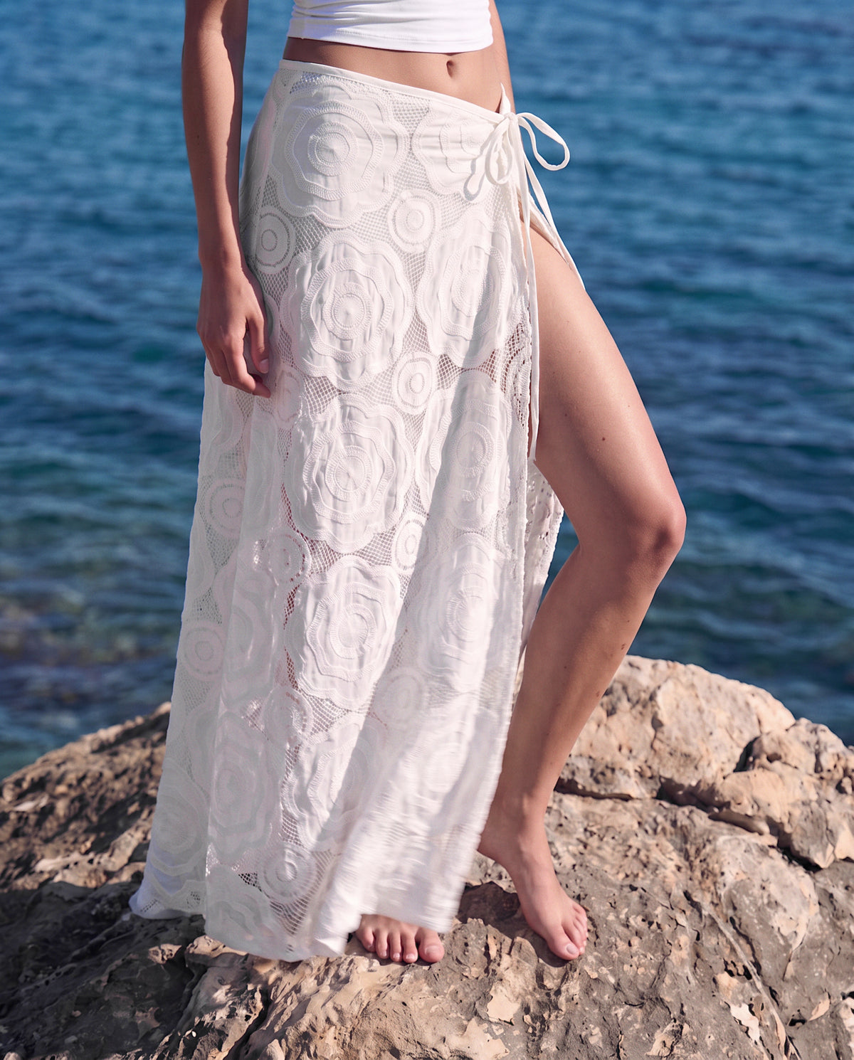 Lace Wrap Skirt